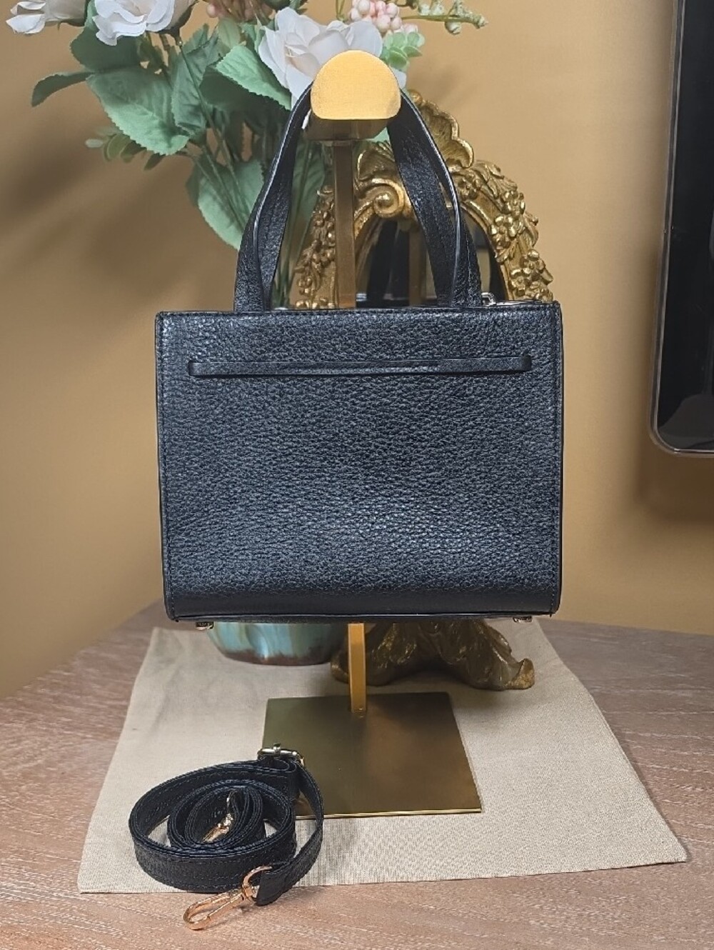kate spade Pebbled Leather Crossbody Satchel w/ Tassels (Retail $279) - Picture 9 of 14